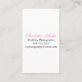 白黒エッフェルタワープロフェッショナル 名刺 (裏面)