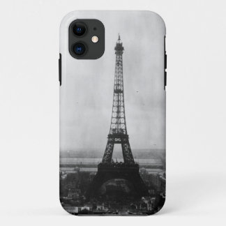 白黒エッフェル塔のiPhone 5の箱 iPhone 11 ケース