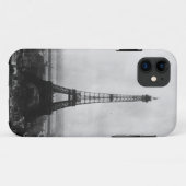 白黒エッフェル塔のiPhone 5の箱 Case-Mate iPhoneケース (裏面(横))