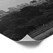 白黒エッフェル ポスター (角)