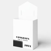 白黒エレガントおめでとう大学院写真 フェイバーボックス (オープン)