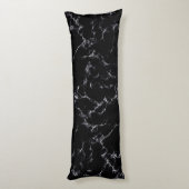白黒エレガントな大理石style4 - ボディピロー (裏面 (縦))