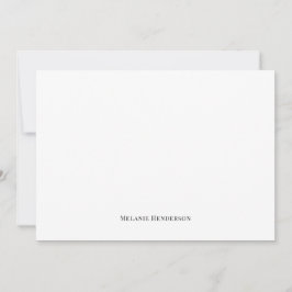 白黒エレガントのノートカクラシックード ノートカード