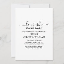 白黒エレガントのミニマルなジェンダーが明らかにする