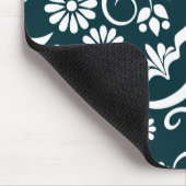 白黒エレガントの口 マウスパッド (コーナー)