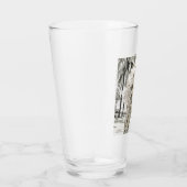 白黒エレガントの女の子 タンブラーグラス (右)