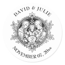 白黒エレガントの宗教家