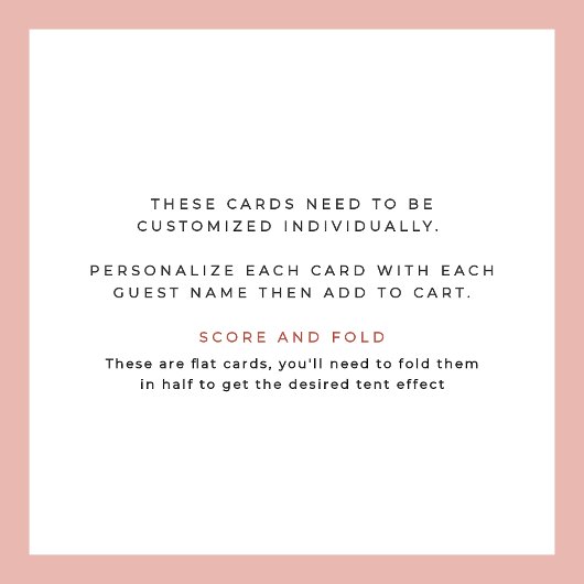 白黒エレガントウエディンプレイスネームカード テーブルナンバー