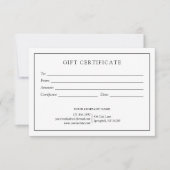 白黒エレガントギフト券ロゴ (正面)