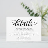 白黒エレガントズゲ結婚スト詳細 エンクロージャーカード (スタンド正面)