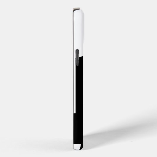 白黒エレガントツキセドメンス Case-Mate iPhoneケース (裏面 / 右)