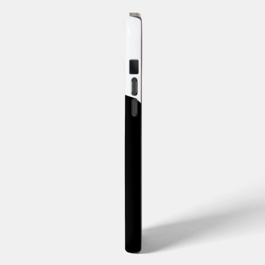 白黒エレガントツキセドメンス Case-Mate iPhoneケース (裏面 / 左)