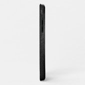 白黒エレガントデザイン Case-Mate iPhoneケース (裏面/左)