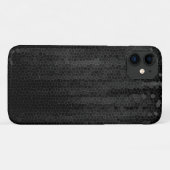 白黒エレガントデザイン Case-Mate iPhoneケース (裏面(横))