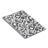 白黒エレガントノートブック ノートブック (右側)