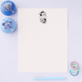 白黒エレガントフローラ チラシ (シングル)