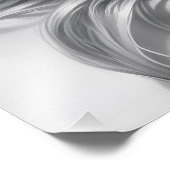 白黒エレガントポートレートアート フォトプリント (角)