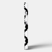 白黒エレガントモノグラム模様 Case-Mate iPhoneケース (裏面 / 左)