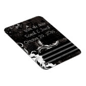 白黒エレガント可撓磁石 マグネット (右側)