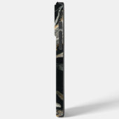 白黒エレガント大理石 Case-Mate iPhoneケース (裏面 / 左)