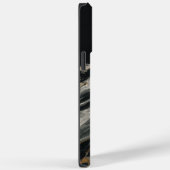 白黒エレガント大理石 Case-Mate iPhoneケース (裏面 / 右)