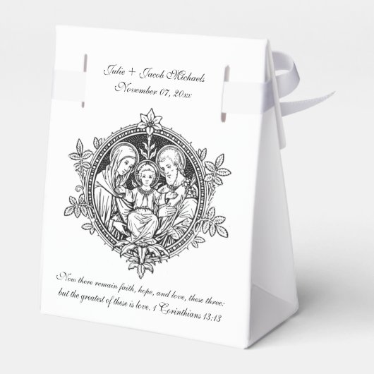 白黒エレガント宗教結婚 フェイバーボックス (裏面サイド)