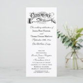 白黒エレガント式のプ結婚ログラム プログラム (スタンド正面)