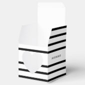 白黒エレガント フェイバーボックス (オープン)