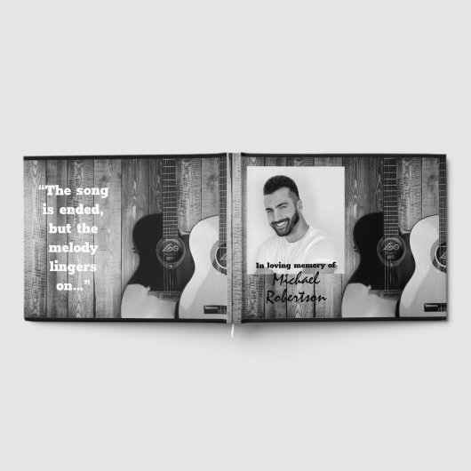 白黒エレキギター記念館 ゲストブック (全面)