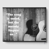 白黒エレキギター記念館 ゲストブック (裏面)