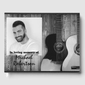 白黒エレキギター記念館 ゲストブック (正面)