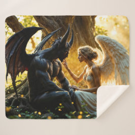 白黒エンジェル魔神秘の森 シェルパブランケット