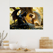 白黒エンジェル魔神秘の森 ポスター (キッチン)