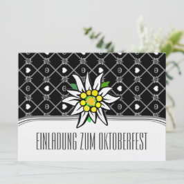 白黒エーデルウェイズオクトーバーフェスト招待状 招待状