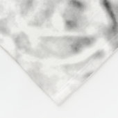 白黒オスの低地のSilverbackのゴリラ フリースブランケット (角)