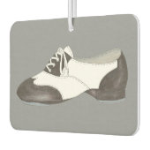 白黒オックスフォードタップシューダンス先生ギフト カーエアーフレッシュナー (左)