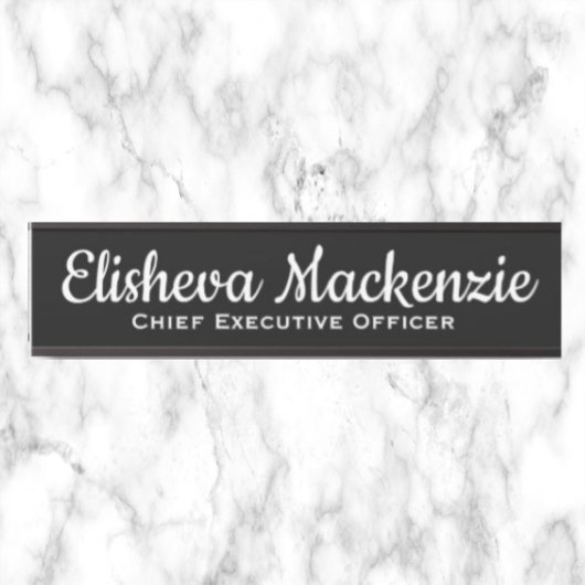 白黒オフィスドアの署名シンボルや象徴名プレート サインプレート