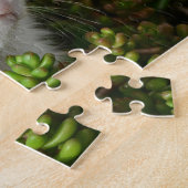 白黒オランダバニーラビット ジグソーパズル (側面)