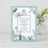 白黒オンブルー招待状 招待状 (スタンド正面)