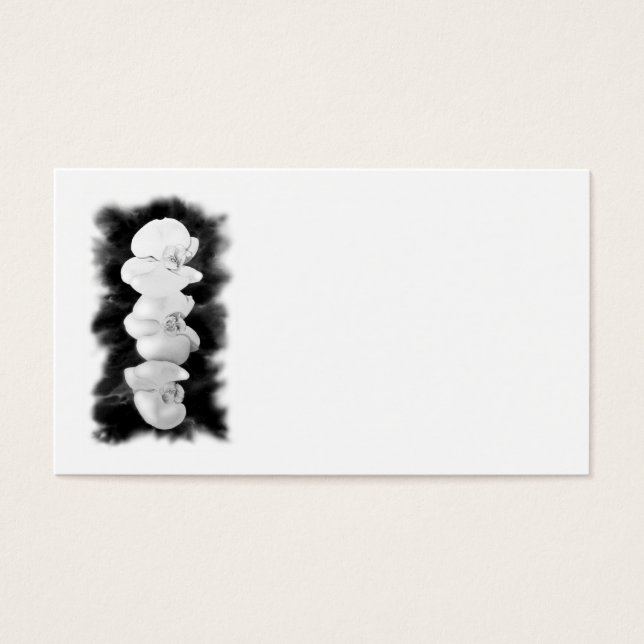 白黒オーキ絵画ッドの熱帯フローラ (正面)