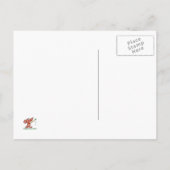 白黒オートバイカスタムウェディング救デート 案内ポストカード (裏面)