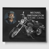 白黒オートバイ記念ゲストブック ゲストブック (正面)