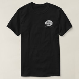 白黒オーバルランチ Tシャツ