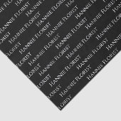 白黒オールオーバープリント文字ティッシュペーパー 薄葉紙 (詳細)