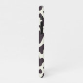 白黒カウパターンプリント iPhoneケース (左側)
