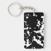 白黒カウボーイ キーホルダー (正面)
