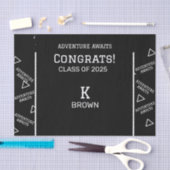 白黒カスタムティッシュペーパー 薄葉紙 (クラフト)