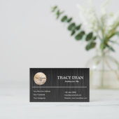 白黒カスタムプロフェッショナル 名刺 (スタンド正面)