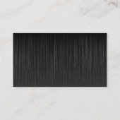 白黒カスタムプロフェッショナル 名刺 (裏面)