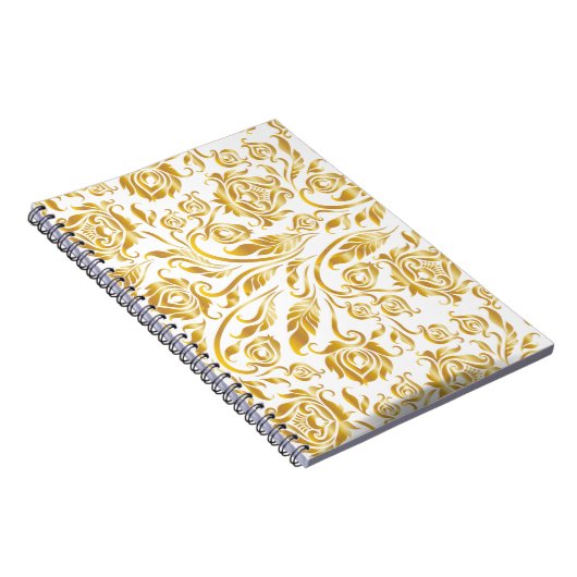 白黒カスタム写真付きスパイラルノートブック ノートブック (右側)